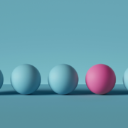 Blauwe ballen